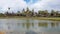 The Lake View of Angkorwat Temple