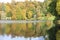 Lake View In Autumn - Stourhead Estate, Wiltshire, UK