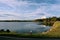 Lake view of Huay Tung Tao Reservoir.