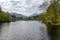 Lake view - Loch Beinn a` Mheadhoin near Glen Affric in Scotland