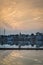 Lake view to the ghats of Pushkar, Rajasthan, India