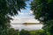 Lake view with trees at the lake Schaalsee in Seedorf, Germany