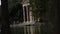 The lake of Villa Borghese, the temple of Aesculapius.