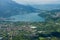 Lake and Village of Caldonazzo in Valsugana - Trentino-Alto Adige Italy