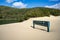 Lake Wabby on Fraser Island part of the Great Sandy National Park Queensland Australia.