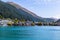 Lake Wakatipu and lakefront houses in Queenstown Otago New Zealand