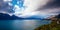 Lake Wakatipu near Glenorchy in New Zealand