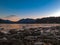 Lake Wakatipu near Queenstown at sunrise, South Island, New Zealand