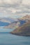 Lake Wakatipu in Queenstown at sunrise