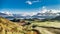 Lake Wanaka and the Southern Alps viewed from the slopes of Mount Roy on the way up the picturesque Roys Peak