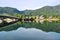 Lake Weissensee with Bridge, Austria