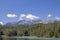 Lake Weissensee - mountain lake at the Fern Pass