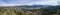 Lake Whatcom Panoramic Landscape Aerial View - Bellingham Washington USA