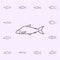 lake whitefish icon. Fish icons universal set for web and mobile