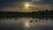 lake wiew at sunset