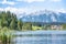 Lake Wildsee at Seefeld in Tirol, Austria