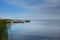 Lake of the Woods, boat launch pier, Warroad, Minnesota