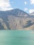 Lake of Yeso. Cajon del Maipo. Santiago of Chile