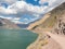 Lake of Yeso. Cajon del Maipo. Santiago of Chile