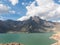 Lake of Yeso. Cajon del Maipo. Santiago of Chile