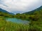 Lake at Zelenci at the spring of Sava Dolinka