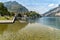 Lakefront of Malgrate located on the shores of Como Lake in the province of Lecco.