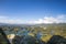 Lakes and islands at Guatape in Antioquia, Colombia