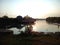 Lakeshore Gazebo at Sunset