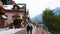 Lakeside promenade of Halstatt, Salzkammergut, Austria