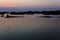 Lakeside sunset