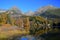 Lakeside view of High Tatras at Å trbskÃ© Pleso Slovakia