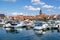 Lakeside view of Waren, Germany