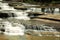 Lakhaniya Dari Water Fall and sheets of rocks