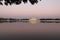 Lakhota lake at dusk