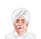 Lala Lajpat Rai. 28th January Birth Anniversary of Lala Lajpat Rai vector