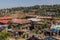 LALIBELA, ETHIOPIA - MARCH 29, 2019: View of Lalibela village, Ethiop