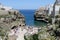 Lama Monachile beach in Polignano a Mare, Puglia, Italy