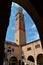 The Lamberti Tower in Verona, Italy