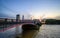 Lambeth Bridge in central London, UK