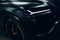 Lamborghini Urus black sport car. Sports cars matte, vinyl