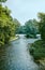 Lambro River in the Monza Park