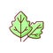 Lambs quarters RGB color icon