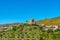 Lamego Castle overlooking Douro wine region in Portugal