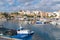 Lametlla Spain harbour and boats in port coast town Tarragona province Catalonia