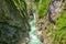 Lammerklamm Gorge in Salzkammergut region of Upper Austria