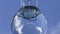 Lamp bulb earth water energy