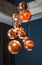 Lamp copper balls original decorative lighting