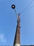 Lamp post of medieval alley of Sant Ilario Genoa Italy