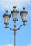 Lamp posts in Paris