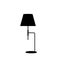 Lamp silhouette, work, study and bedroom decor
